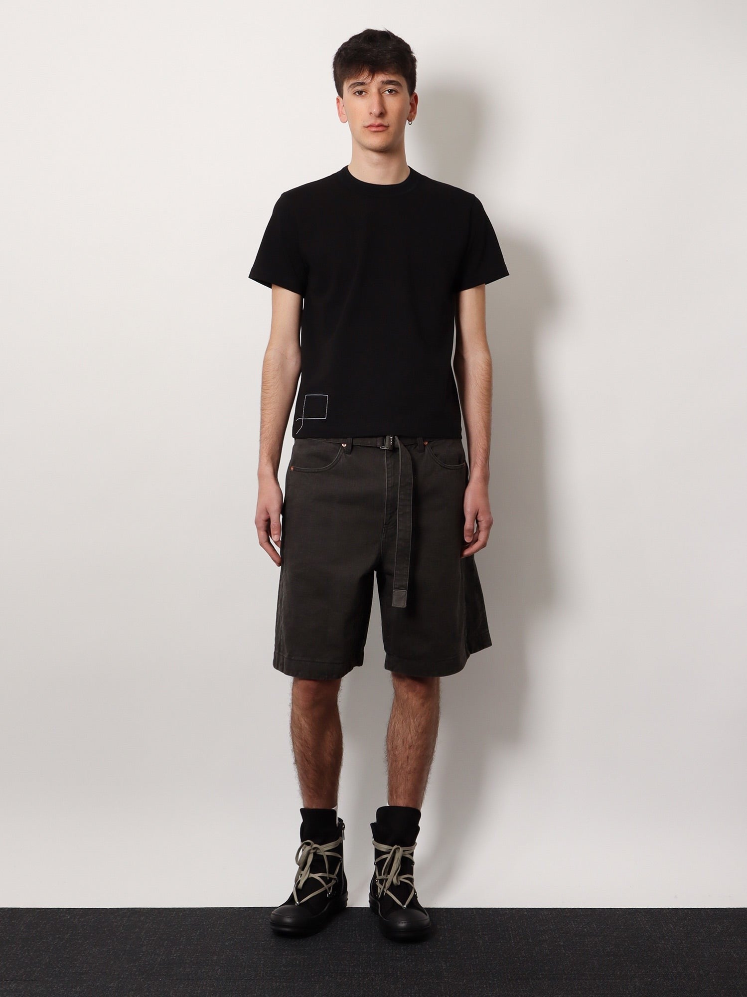 SACAI - Sacai Cotton T Shirt With Logo On The Back - Men’s Tops