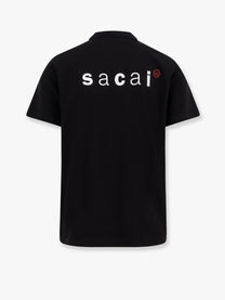 SACAI - Sacai Cotton T Shirt With Logo On The Back - Men’s Tops