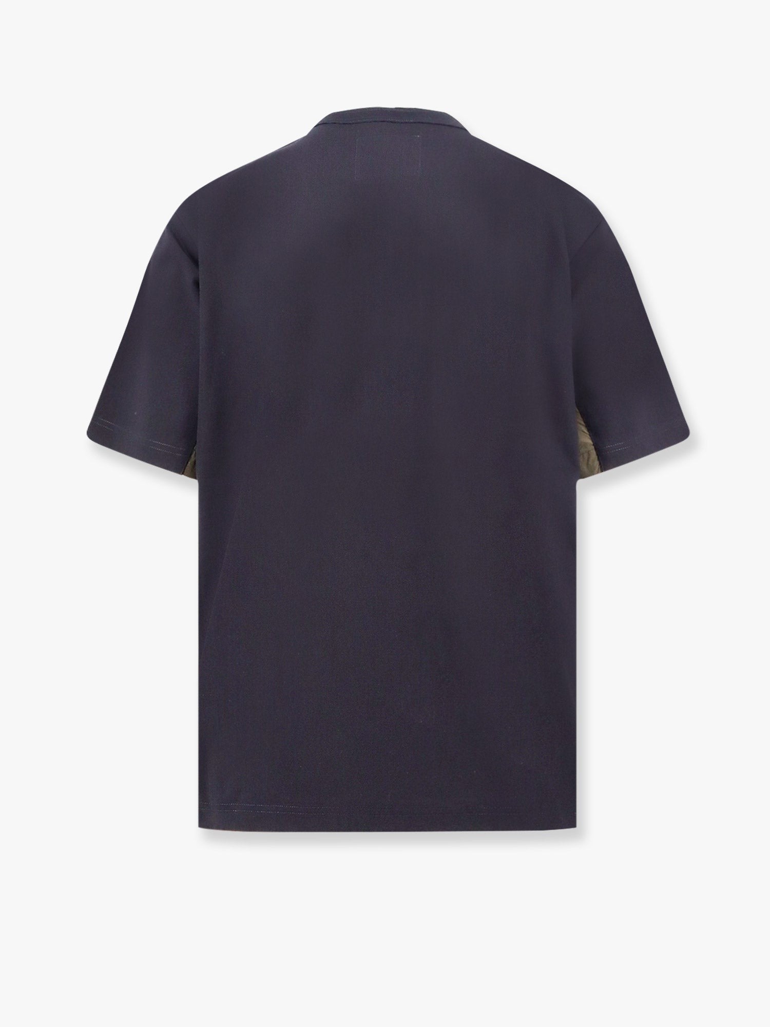SACAI - Sacai Cotton T Shirt With Nylon Inserts - Men’s Tops