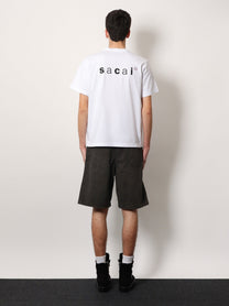 SACAI - Sacai Cotton T Shirt With Logo On The Back - Men’s Tops