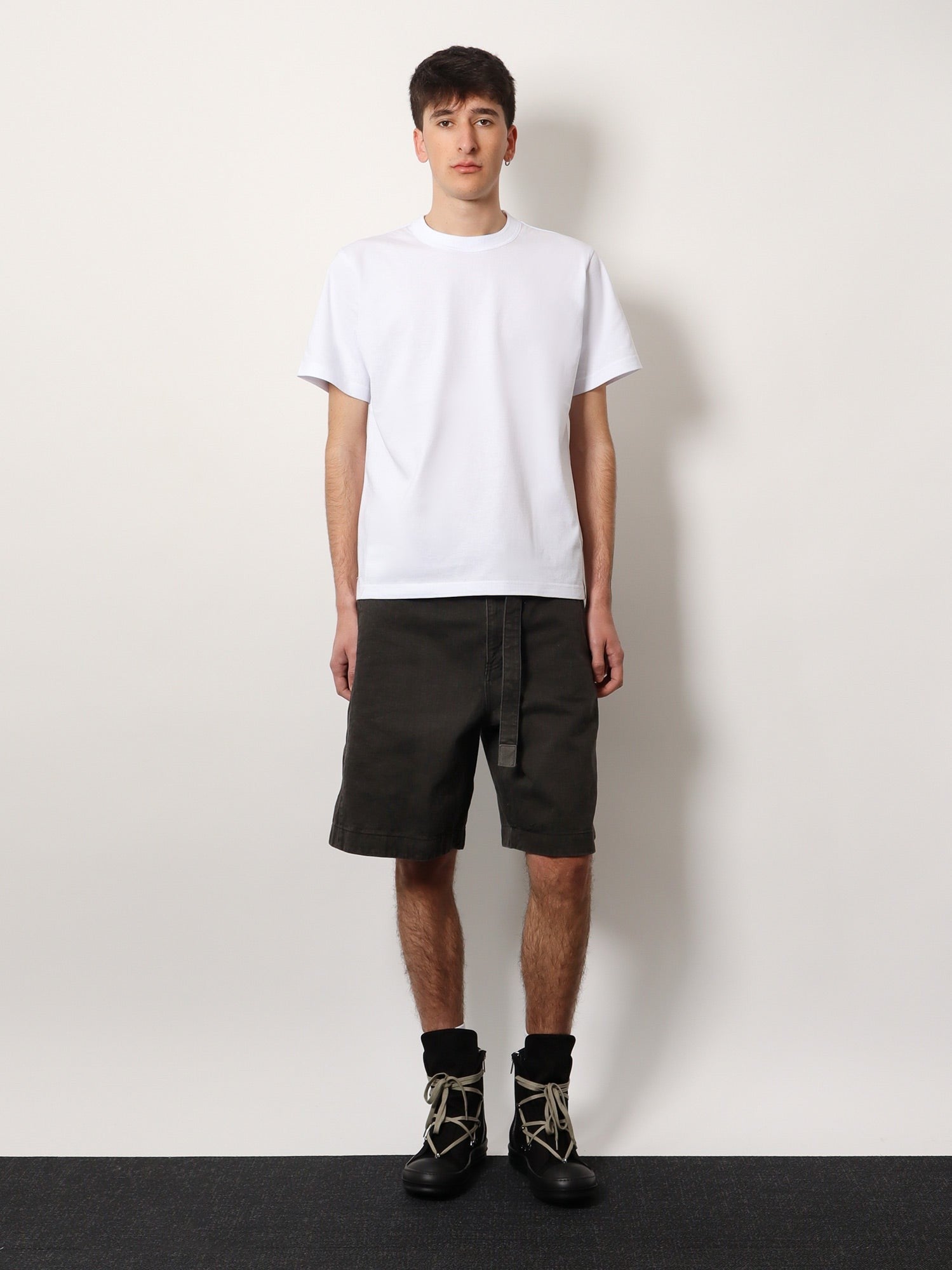 SACAI - Sacai Cotton T Shirt With Logo On The Back - Men’s Tops