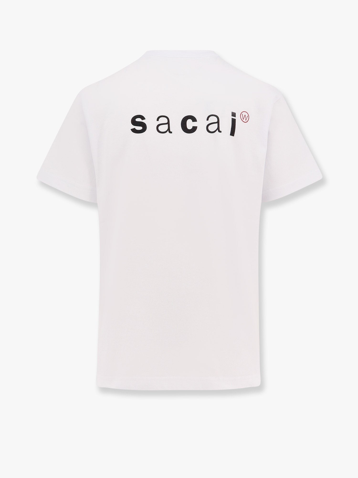 SACAI - Sacai Cotton T Shirt With Logo On The Back - Men’s Tops