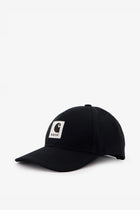 Sacai Men's Carhartt Wip Duck Baseball Hat Black, view 2