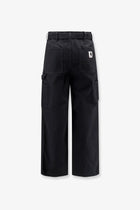Sacai Men's Carhartt Wip Duck Cotton Trousers Black, view 2