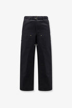 Sacai Men's Carhartt Wip Duck Cotton Trousers Black