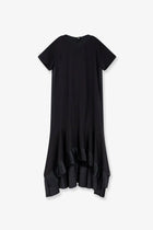 Sacai Women's Cotton Dress Black