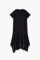 Sacai Women's Cotton Dress Black, view 2