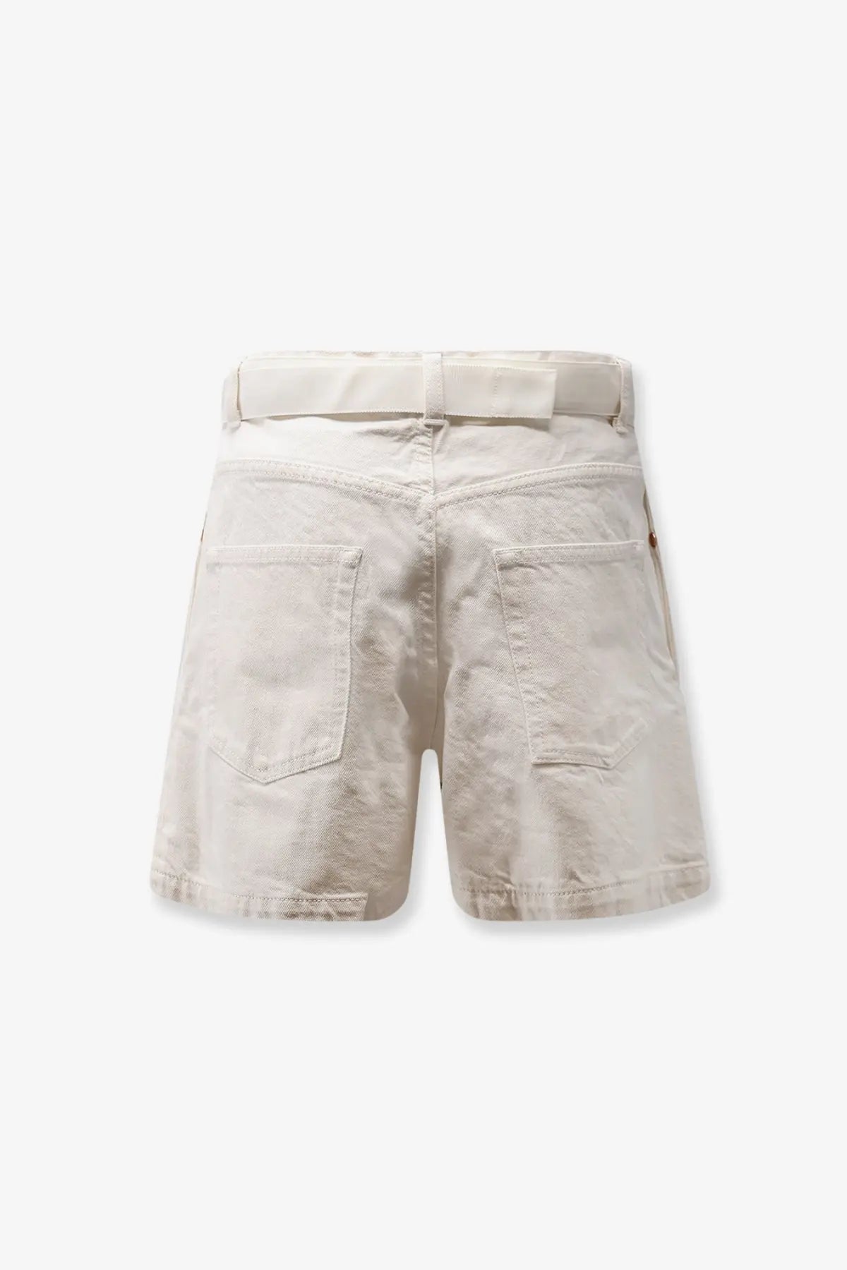 Sacai Women's Double Fabric Shorts White, view 2
