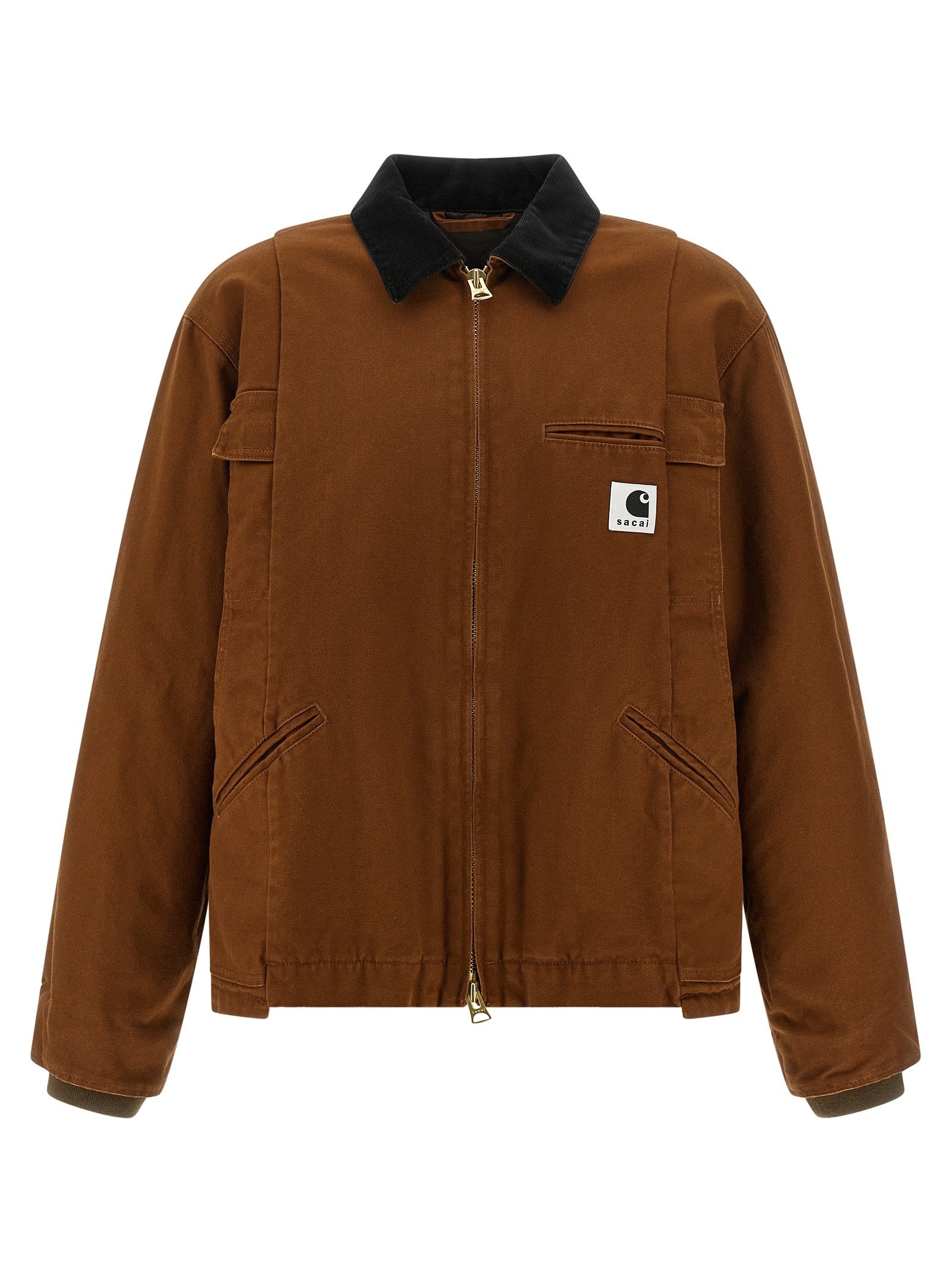 Sacai Sacai Carhartt Wip Capsule Jacket Brown