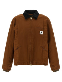 Sacai Sacai Carhartt Wip Capsule Jacket Brown
