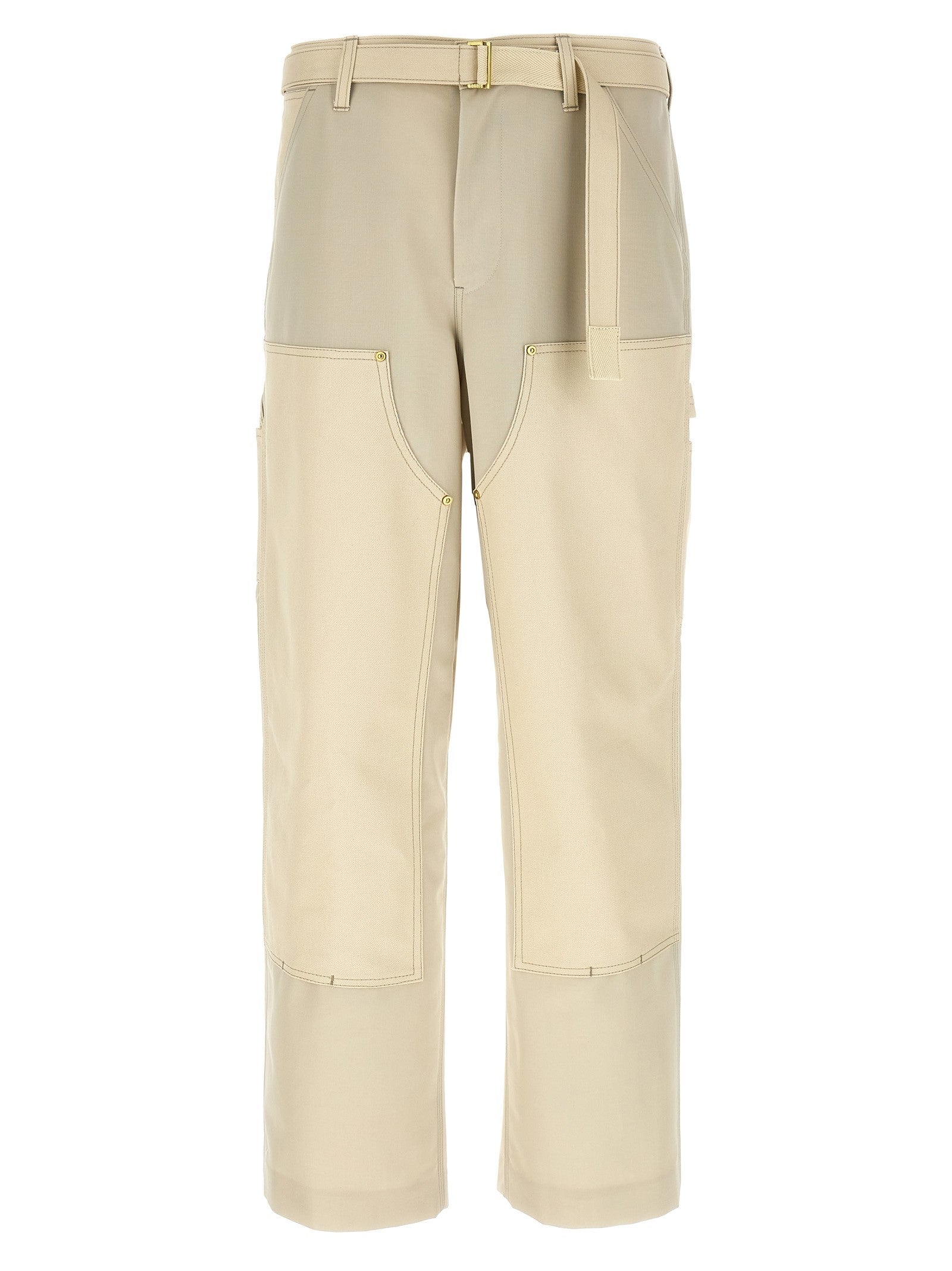 Sacai Sacai Carhartt Wip Duck Pants Beige
