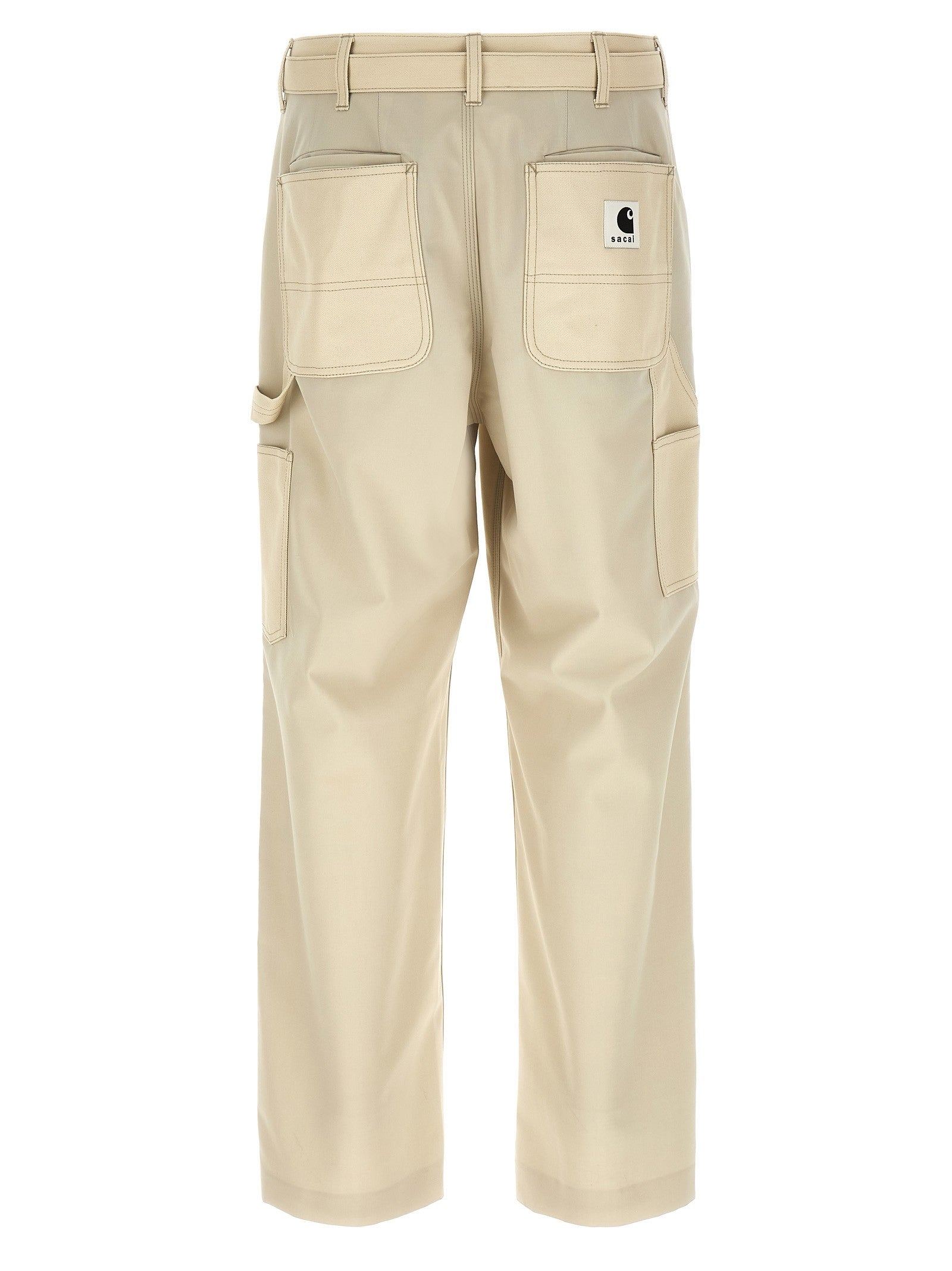 Sacai Sacai Carhartt Wip Duck Pants Beige