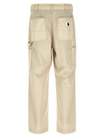 Sacai Sacai Carhartt Wip Duck Pants Beige