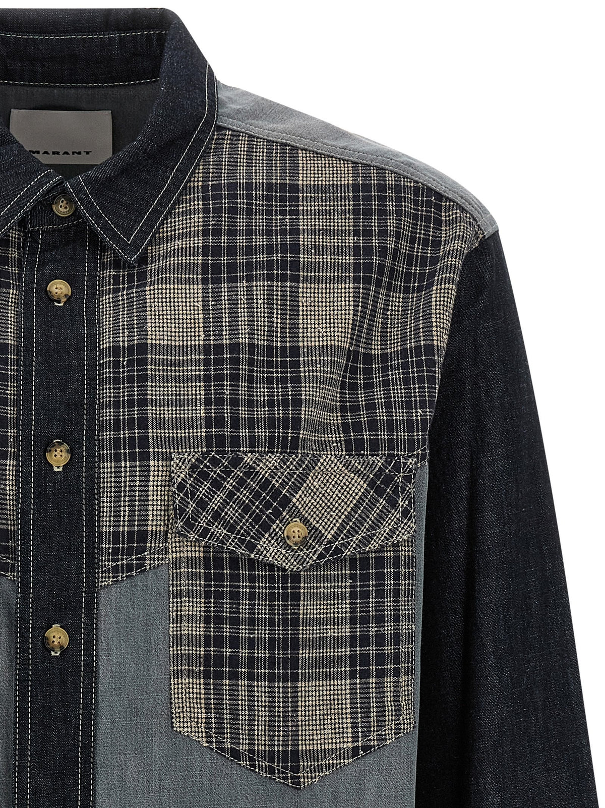 ISABEL MARANT Sacha Shirt Gold, view 3