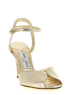 Jimmy Choo Sacora Sandals Gold, view 2