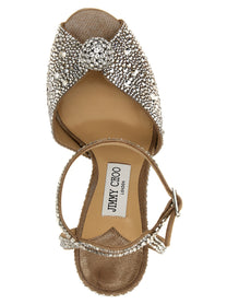 Jimmy Choo Sacora Sandals Silver