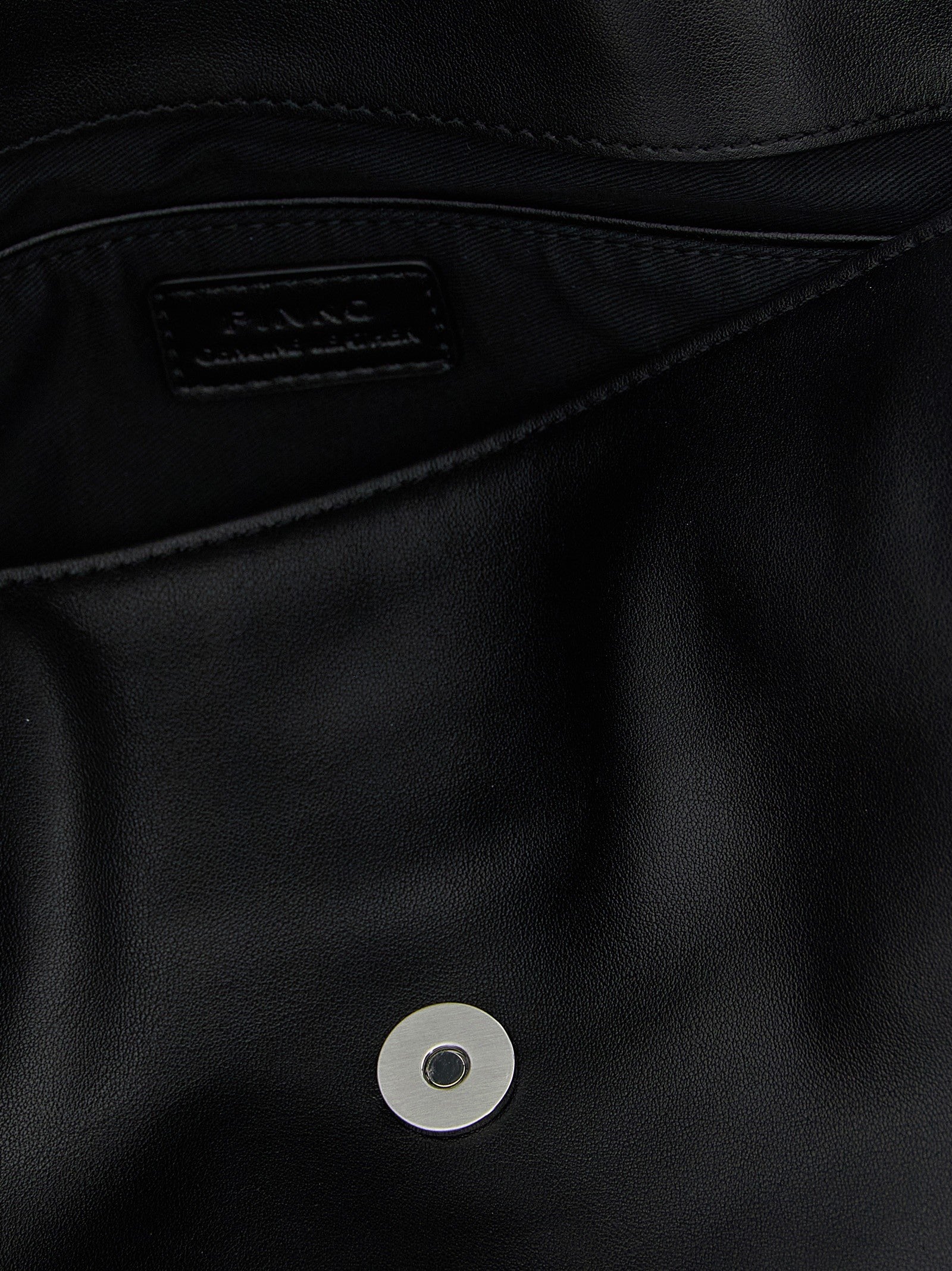 Pinko Saddle Baguette Shoulder Bag Black