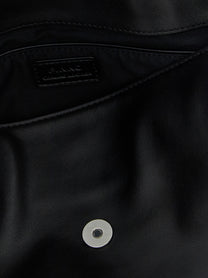 Pinko Saddle Baguette Shoulder Bag Black