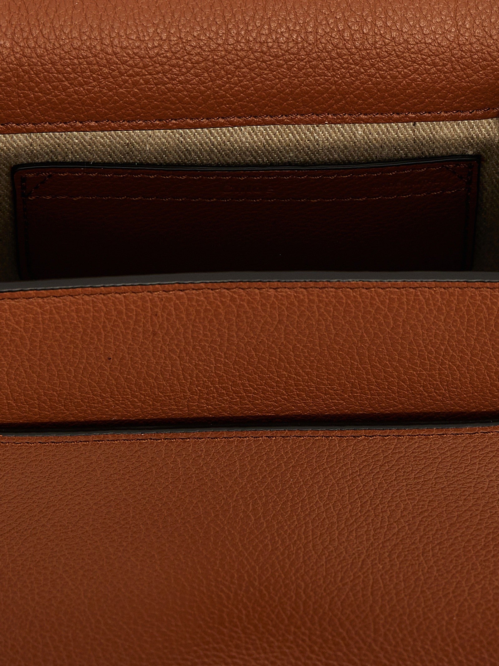 Chloé Saddle Marcie Small Crossbody Bag Brown