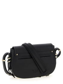 Pinko Saddle Mini Crossbody Bag Black