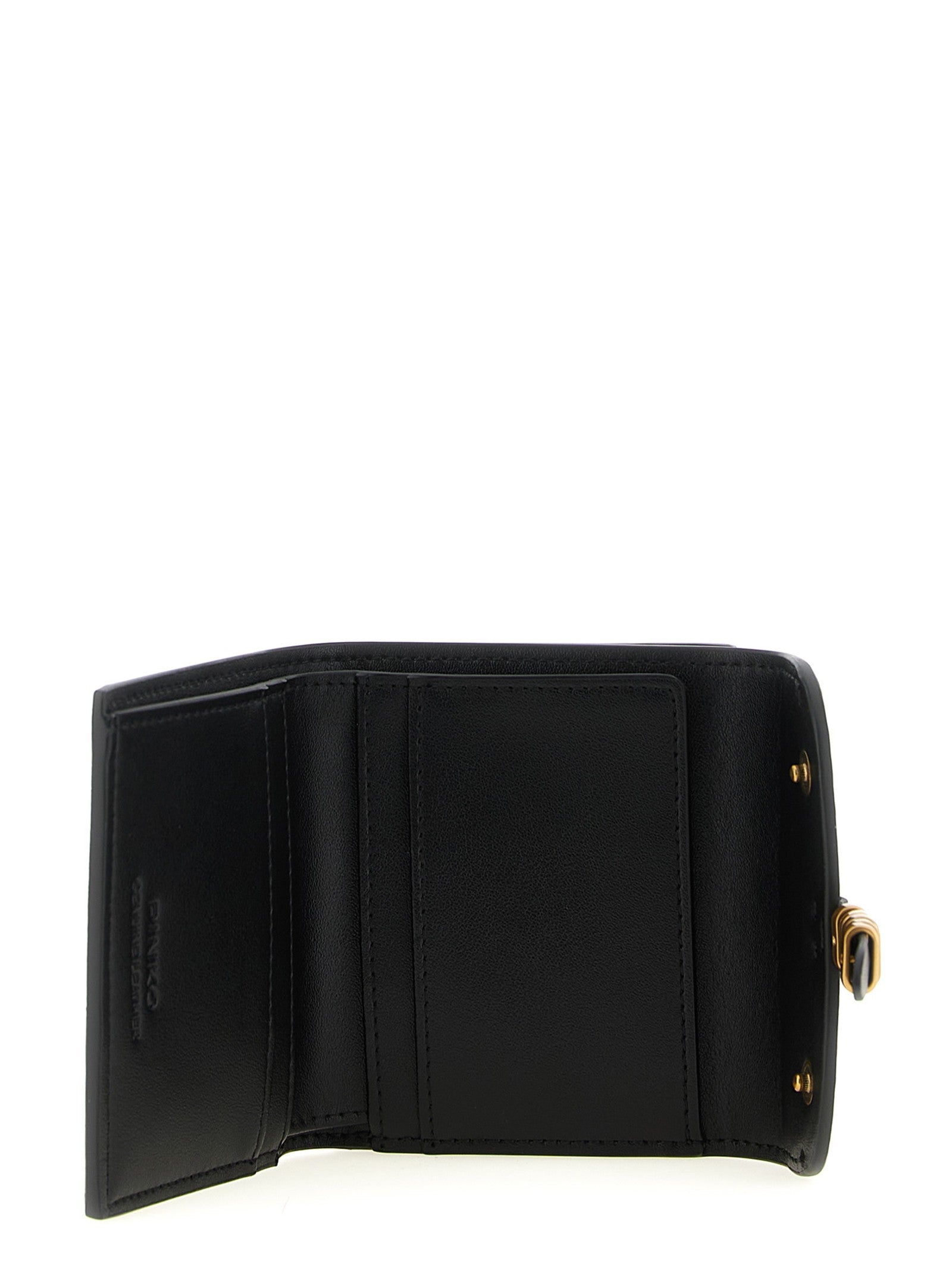 Pinko Saddle Wallet Black