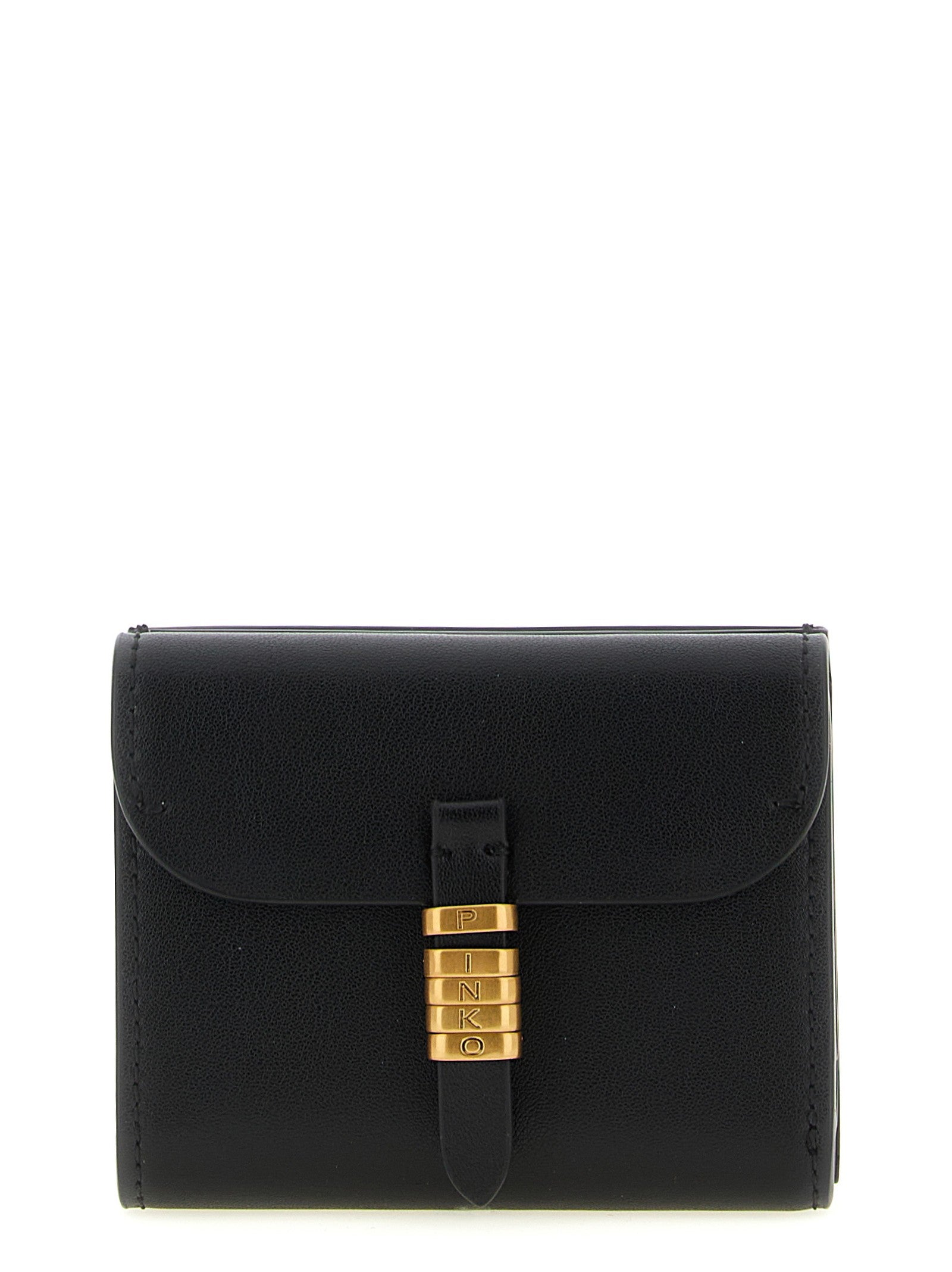 Pinko Saddle Wallet Black