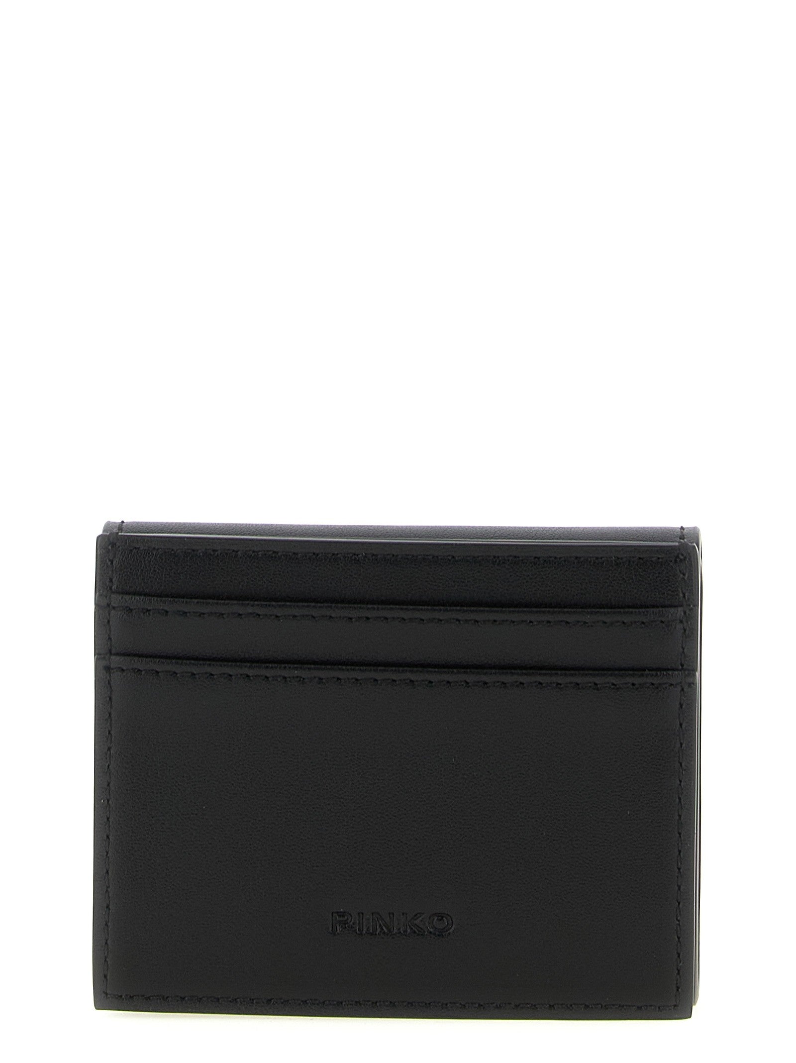 Pinko Saddle Wallet Black