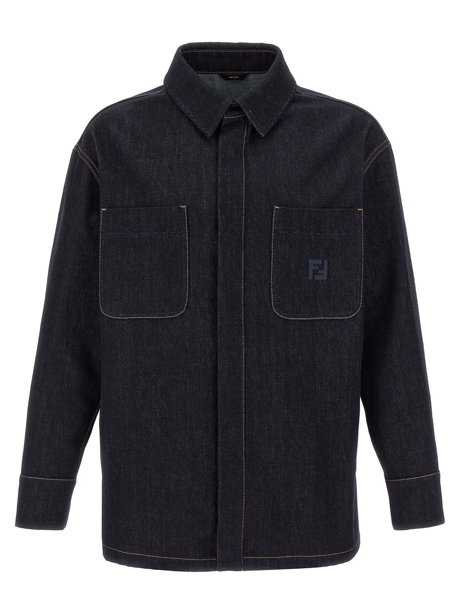 Fendi Saddlery Jacket Blue