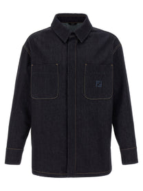 Fendi Saddlery Jacket Blue