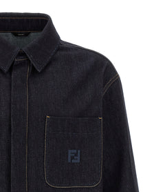 Fendi Saddlery Jacket Blue