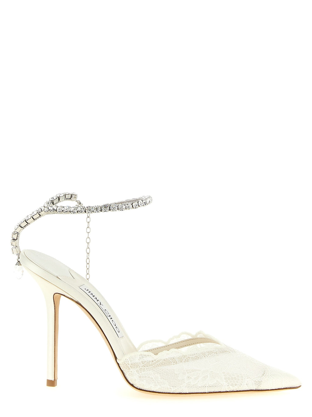 Jimmy Choo Saeda Pumps White