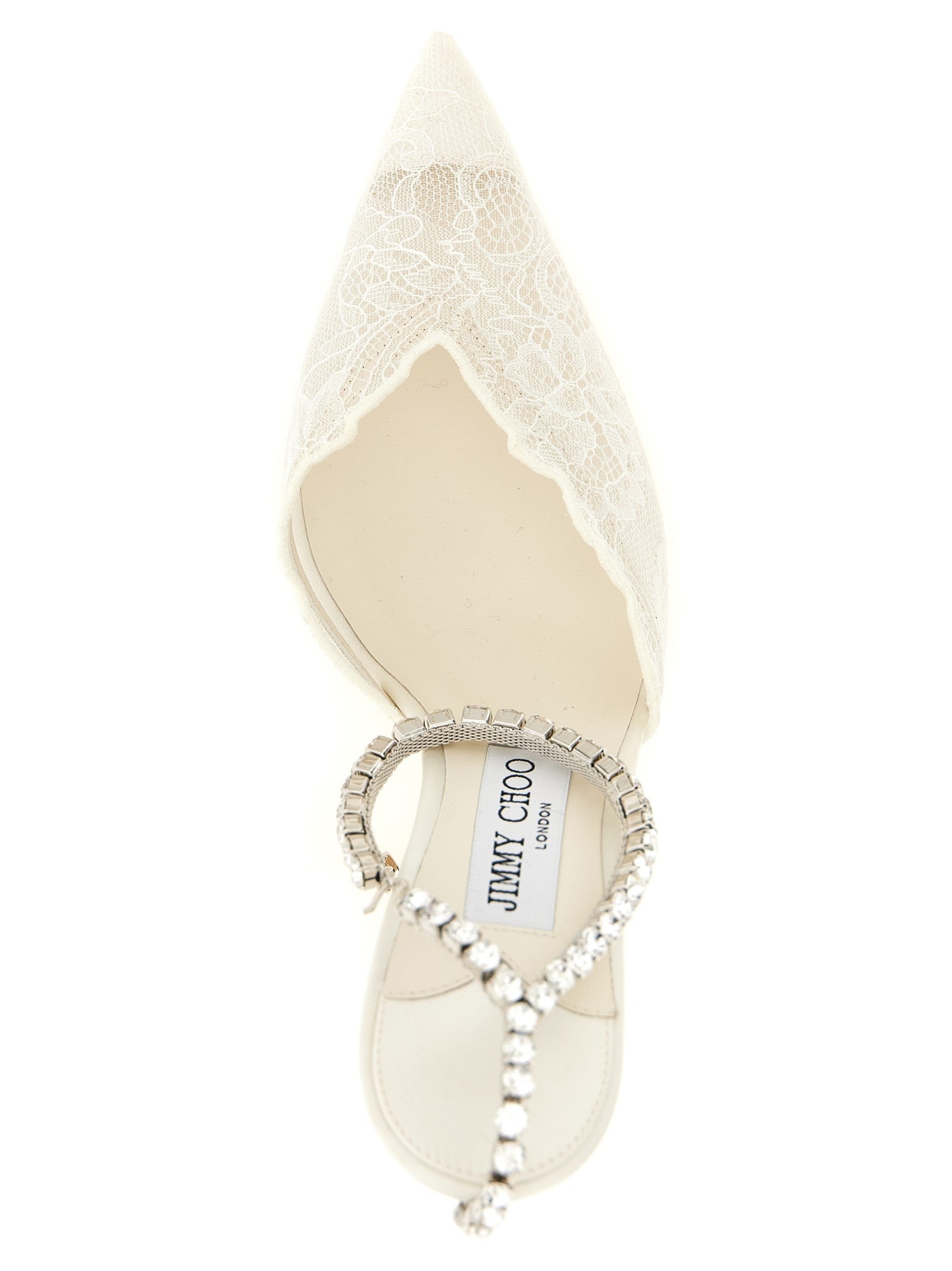 Jimmy Choo Saeda Pumps White