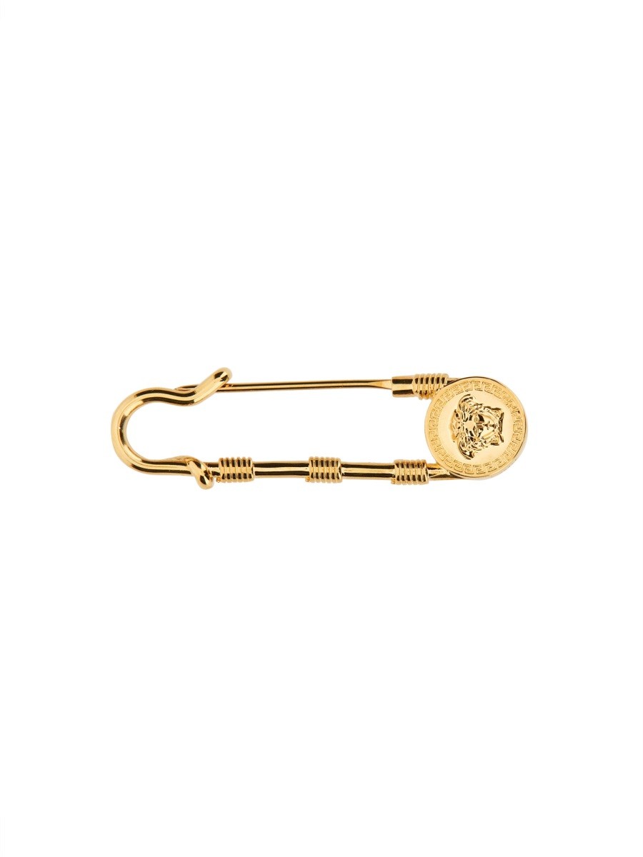 Versace Women's Safety Pin Pin Gold Versace
