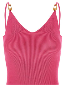 Versace Safety Pin Top Pink