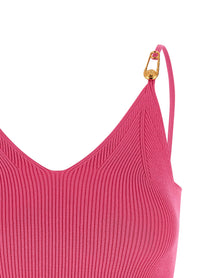 Versace Safety Pin Top Pink