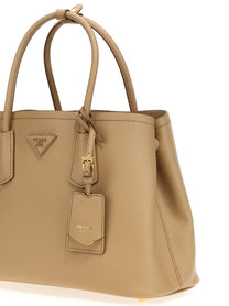 PRADA Saffiano Handbag Beige
