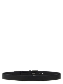 PRADA Saffiano Leather Belt Black