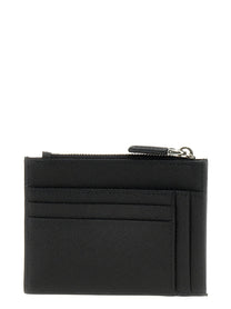 PRADA Saffiano Card Holder Black