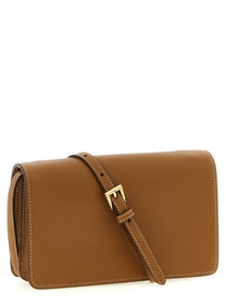 PRADA Saffiano Mini Crossbody Bag Beige