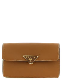 PRADA Saffiano Mini Crossbody Bag Beige