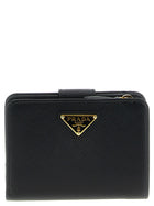 PRADA Saffiano Small Wallet Black