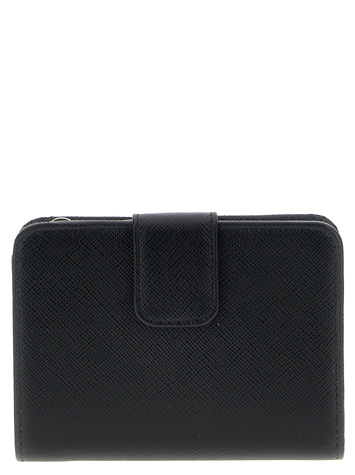 PRADA Saffiano Small Wallet Black, view 2