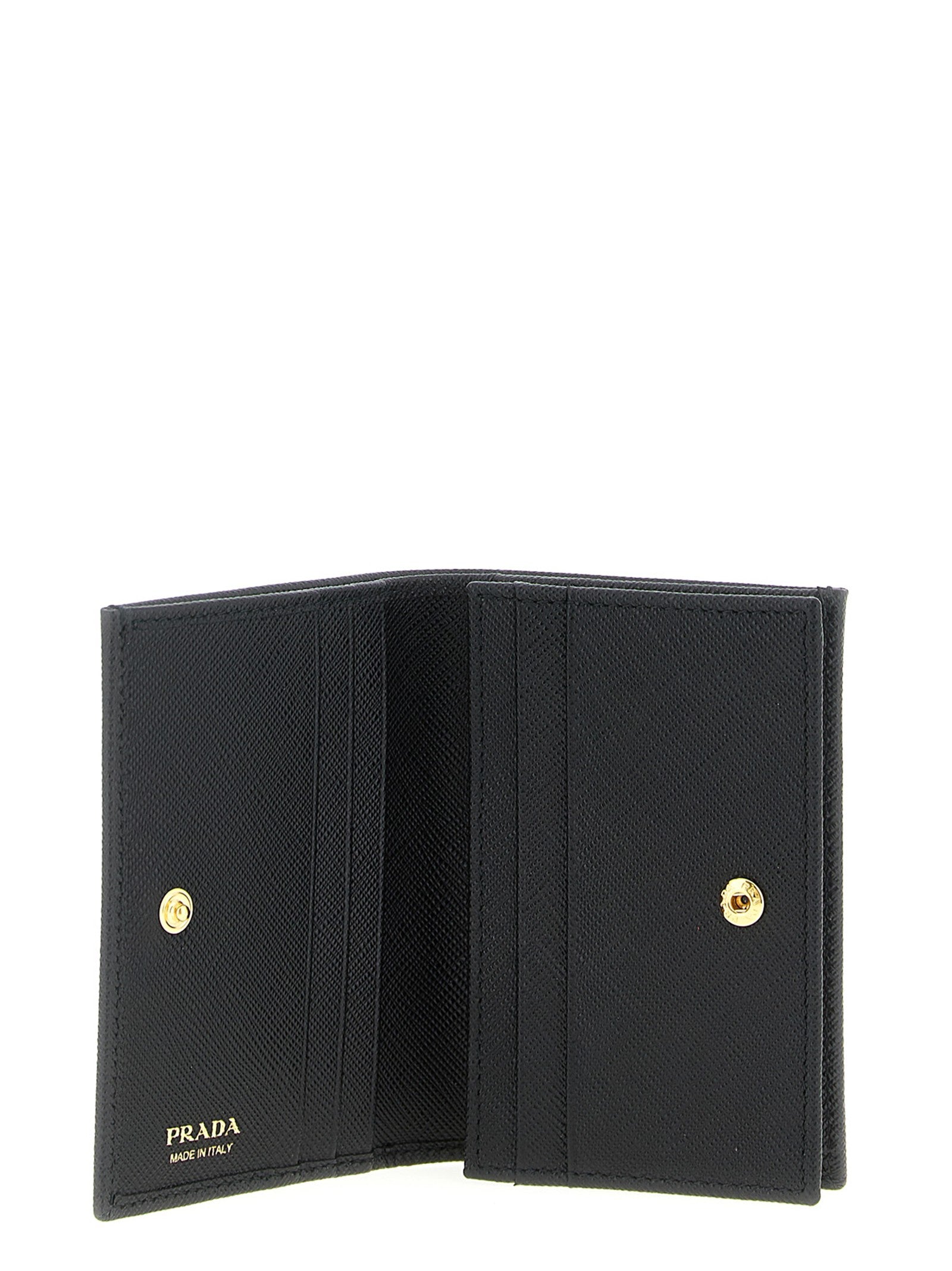 Prada Saffiano Wallet Black