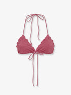 Mc2 Saint Barth Women's Sagittarius Viscose Blend Bikini Top Lurex