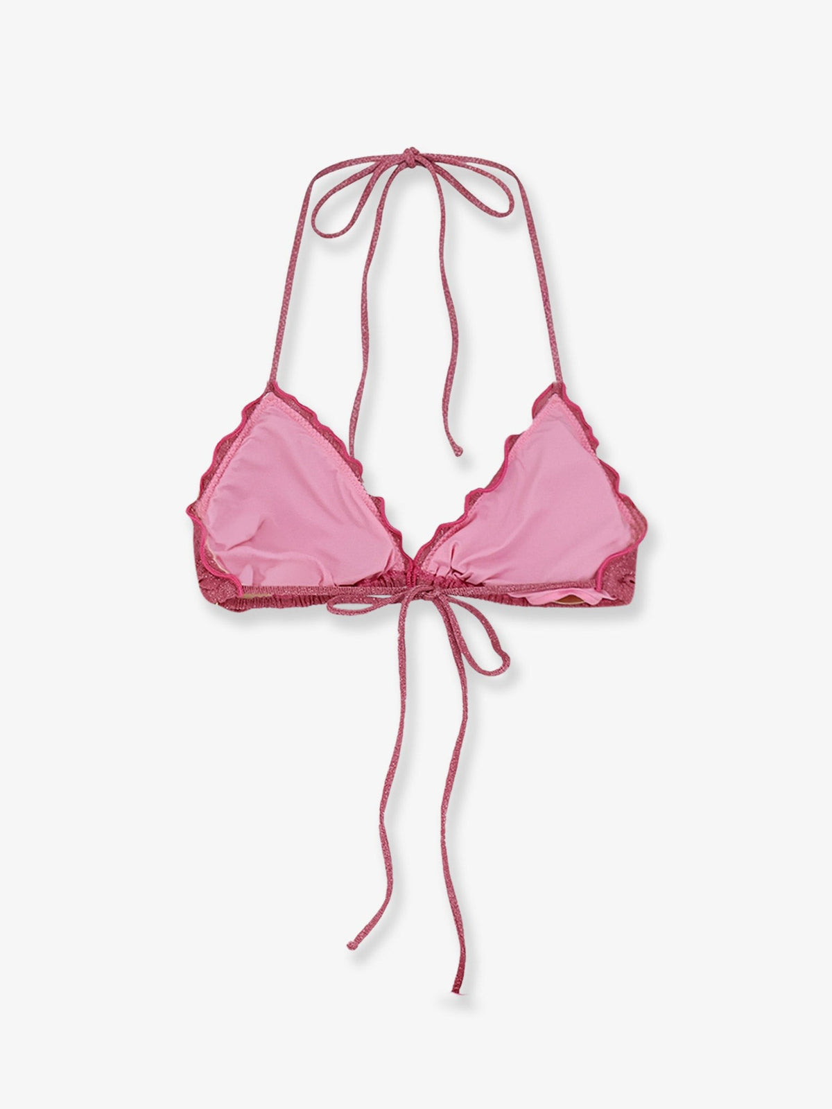 Mc2 Saint Barth Women's Sagittarius Viscose Blend Bikini Top Lurex