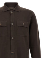 Zanone Saharan Cardigan Brown, view 3