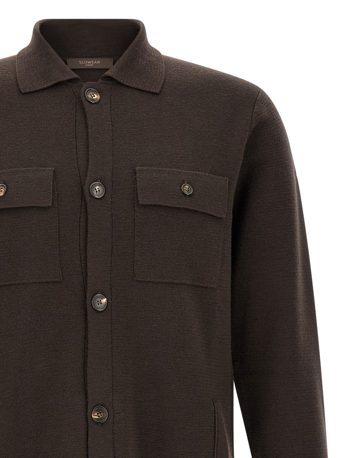 Zanone Saharan Cardigan Brown, view 3