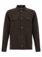 Zanone Saharan Cardigan Brown