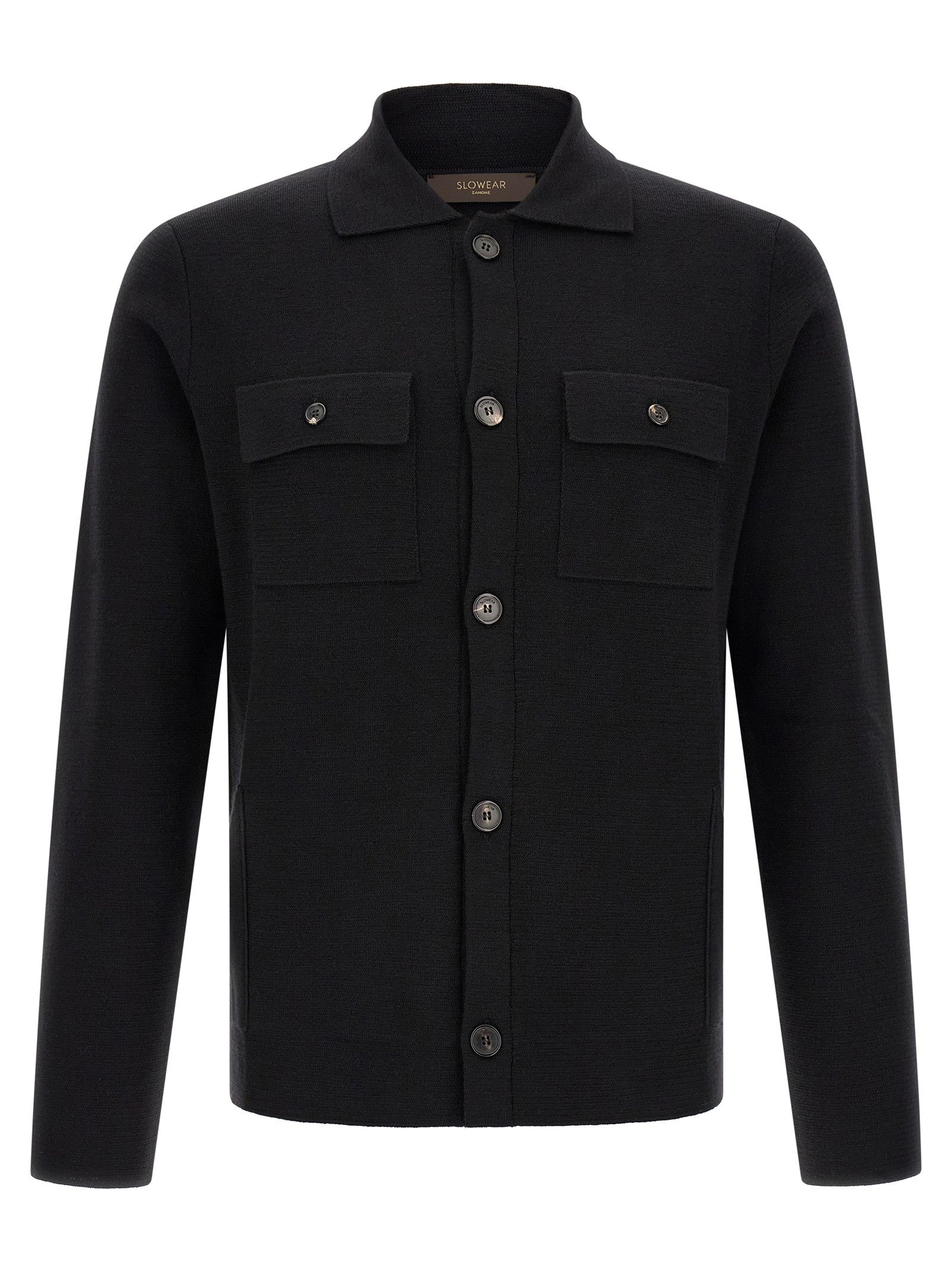Zanone Saharan Cardigan Black