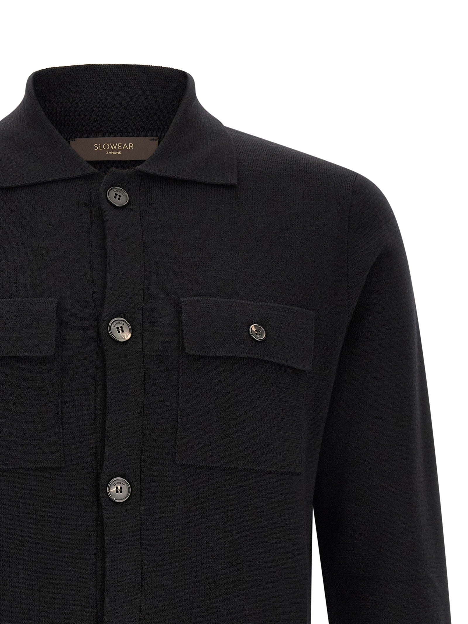 Zanone Saharan Cardigan Black